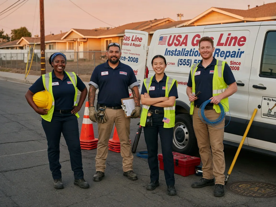 Gas Line Installation company in Salina, KS
